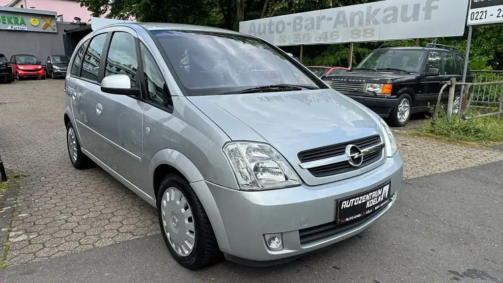 Używany Opel Meriva Cosmo 101 KM (74 kW) 2004 Srebrny Minivan