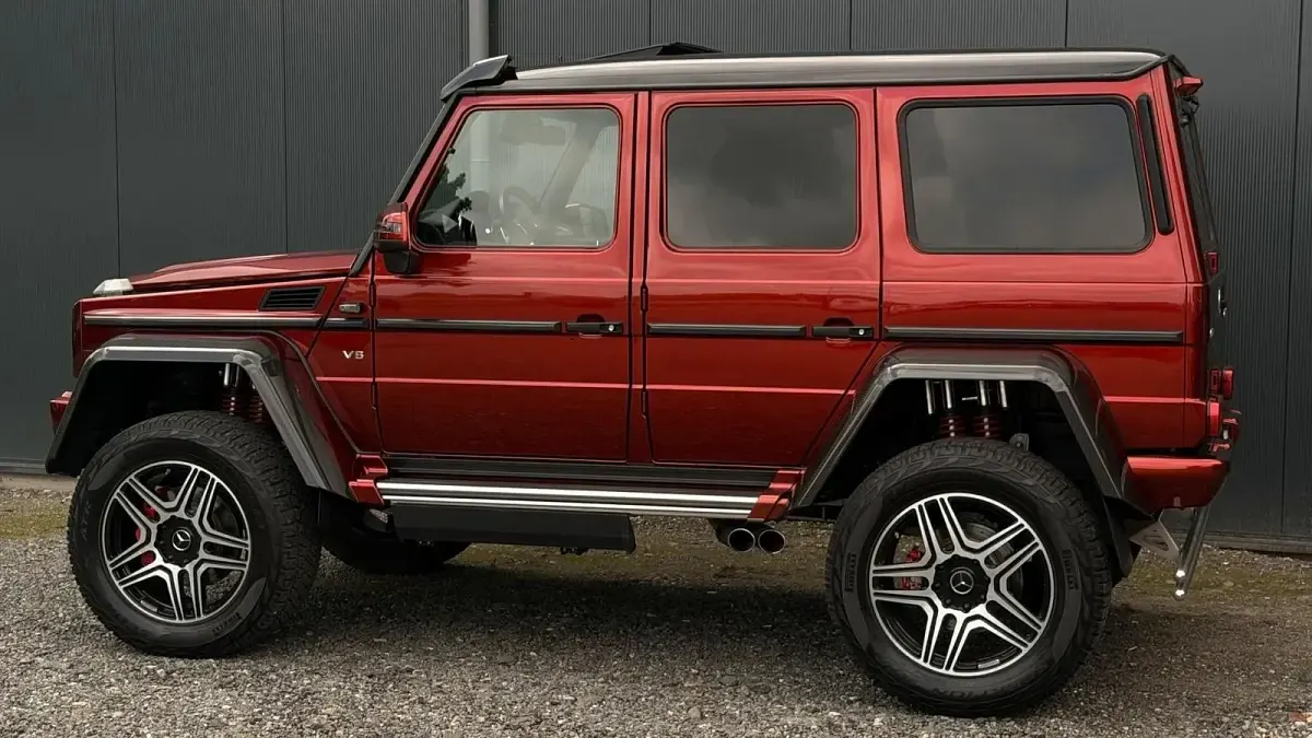 Gebraucht Mercedes G500 4x4² 422 PS (310 kW) 2017 Rot SUV