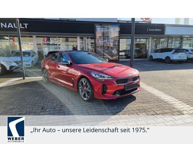 Gebraucht Kia Stinger 370 PS (272 kW) 2017 H4r) high chroma rot (rot Kleinwagen