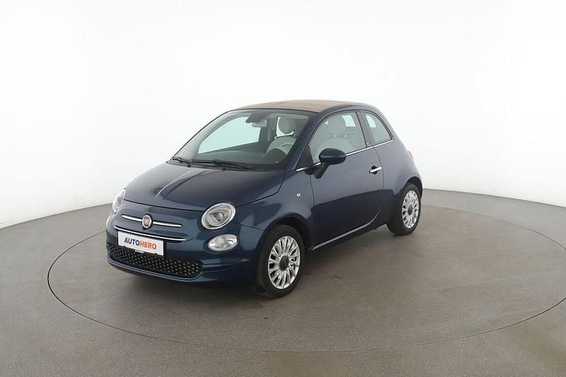 Blau Gebraucht 2020 Fiat 500C Lounge Cabrio | 10.910 € (Fairer Preis) - Bild 1/3