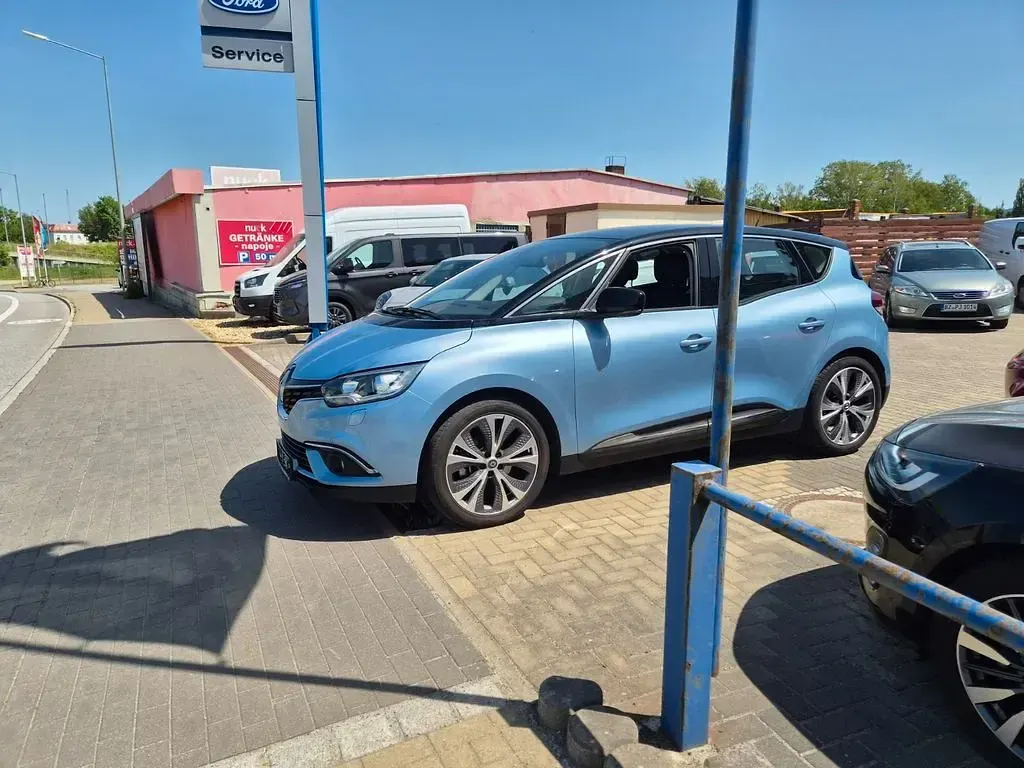 Gebraucht Renault Scenic E-Tech Intens 116 PS (85 kW) 2017 Blau Van / Kleinbus