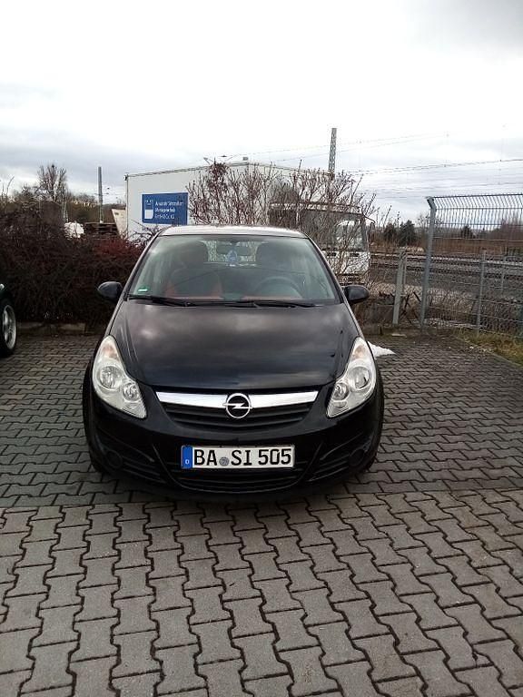 Gebraucht Opel Corsa 80 PS (58 kW) 2008 Schwarz Kleinwagen
