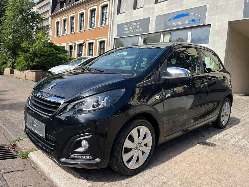 Schwarz Gebraucht 2017 Peugeot 108 Style Kleinwagen | 5.200 € (Guter Preis) - Bild 1/4