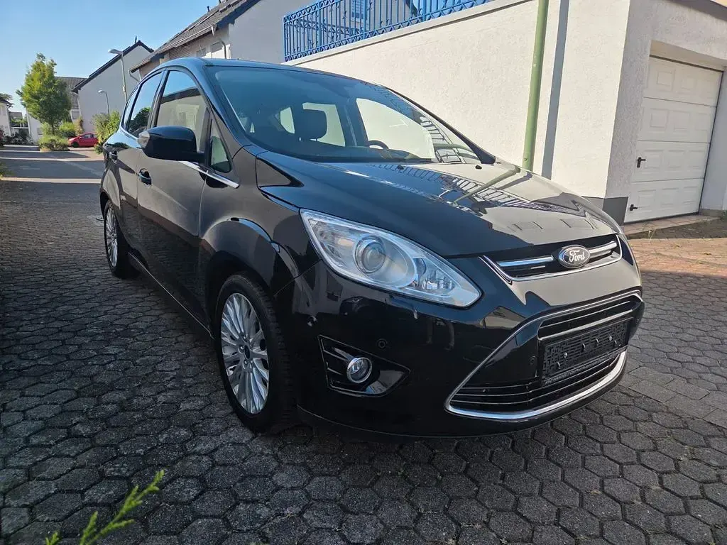 Gebraucht Ford C-MAX Titanium 125 PS (91 kW) 2014 Schwarz Van / Kleinbus