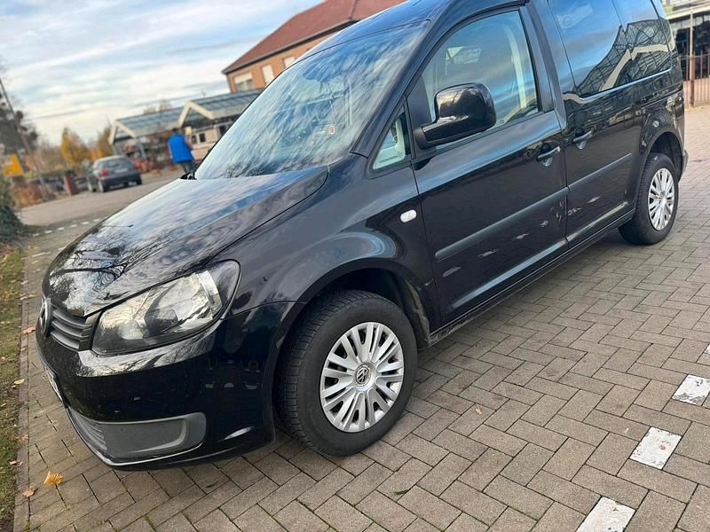 Gebraucht VW Caddy 105 PS (77 kW) 2012 Schwarz Van / Kleinbus