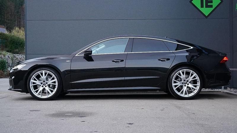 Gebraucht Audi A7 S-Line 286 PS (210 kW) 2023 Mythosschwarz metallic Limousine