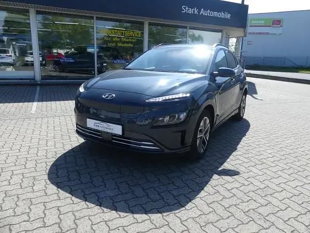 Teal blue / met Gebraucht 2021 Hyundai Kona Trend SUV | 19.980 € (Fairer Preis) - Bild 1/4