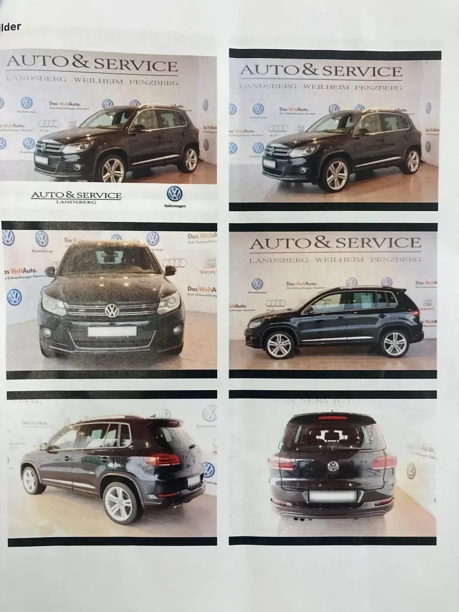 Gebraucht VW Tiguan 180 PS (132 kW) 2014 Schwarz SUV