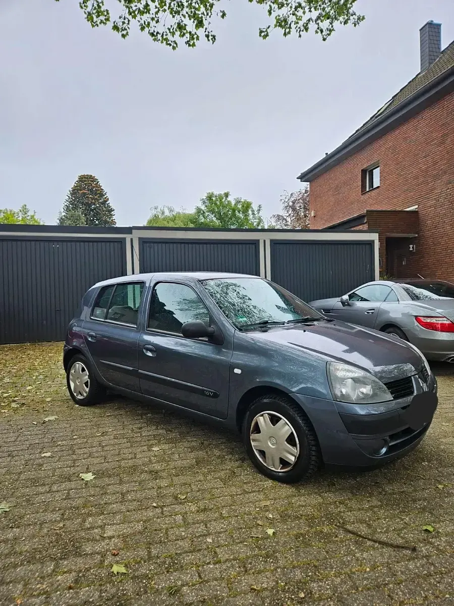 Gebraucht Renault Clio II 2005 Silber Kleinwagen