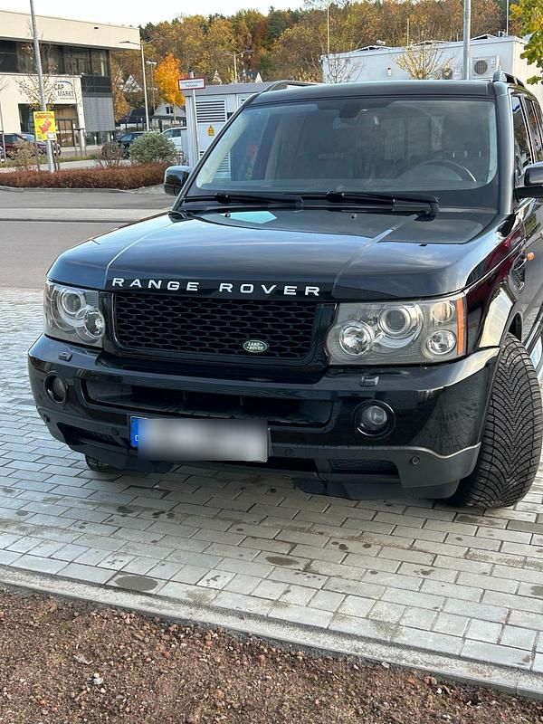 Schwarz Gebraucht 2007 Land Rover Range Rover Sport HSE SUV | 6.500 € (Etwas zu teuer) - Bild 1/4