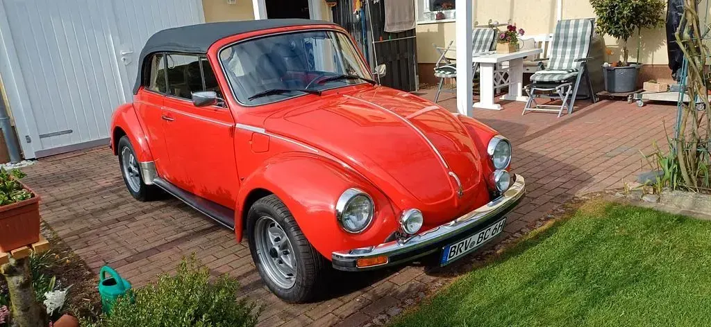 Gebraucht VW Käfer 50 PS (36 kW) 1975 Rot Cabrio