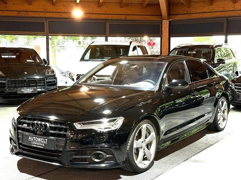 Brillantschwarz Gebraucht 2016 Audi S6 Sport Limousine | 33.977 € (Guter Preis) - Bild 1/4