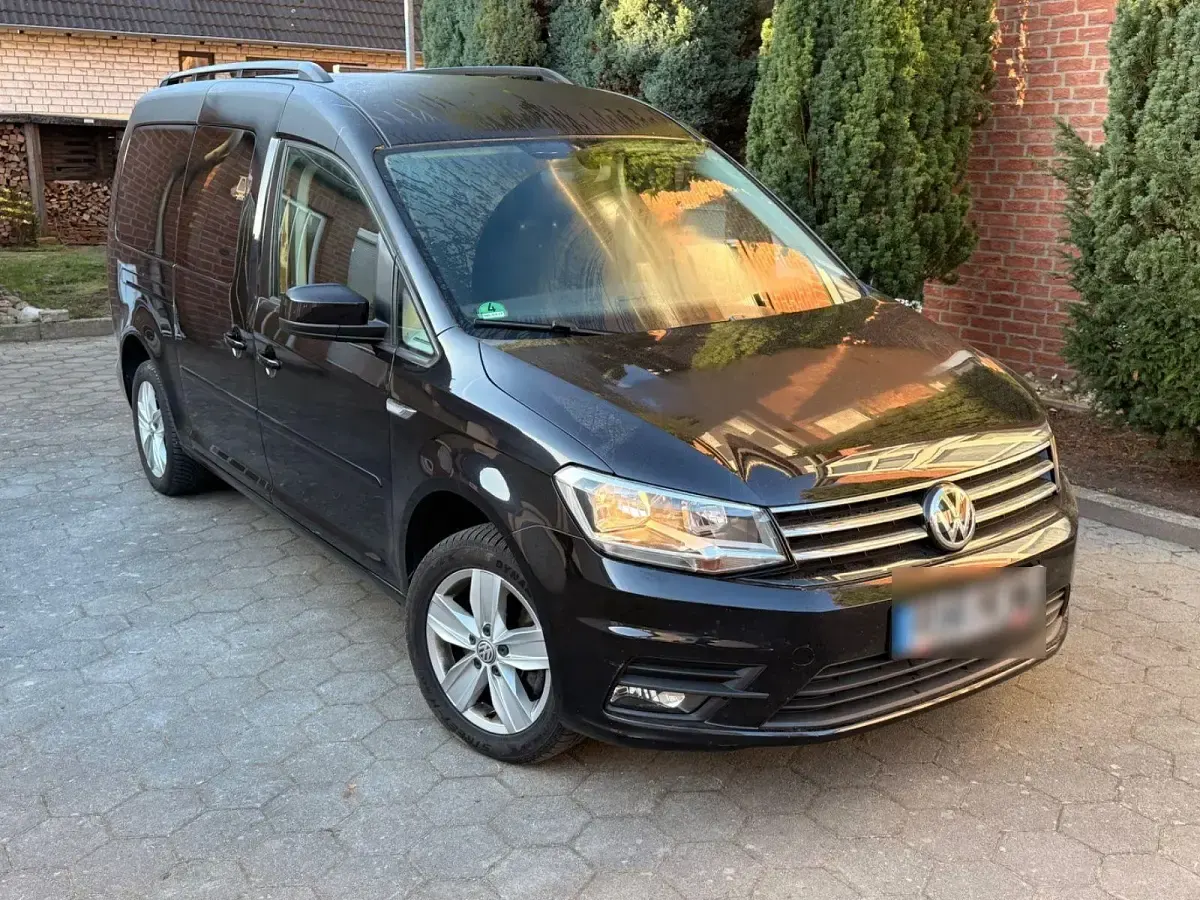 Brugt VW Caddy 150 HK (110 kW) 2017 Sort MPV