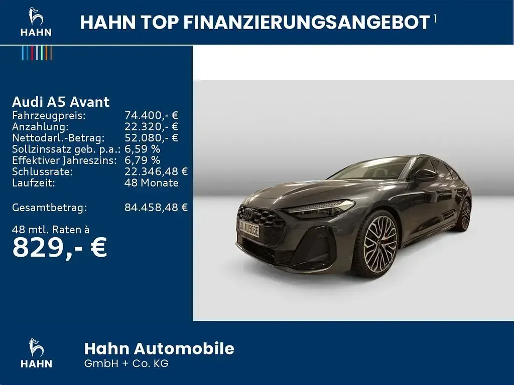 Gebraucht Audi A5 Ambiente 367 PS (269 kW) 2026 Daytonagrau perleffekt Kombi