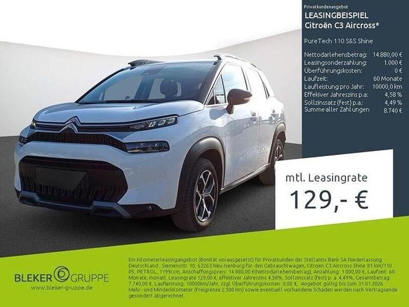 Weiss Gebraucht 2023 Citroën C3 Limousine | 14.880 € (Fairer Preis) - Bild 1/3