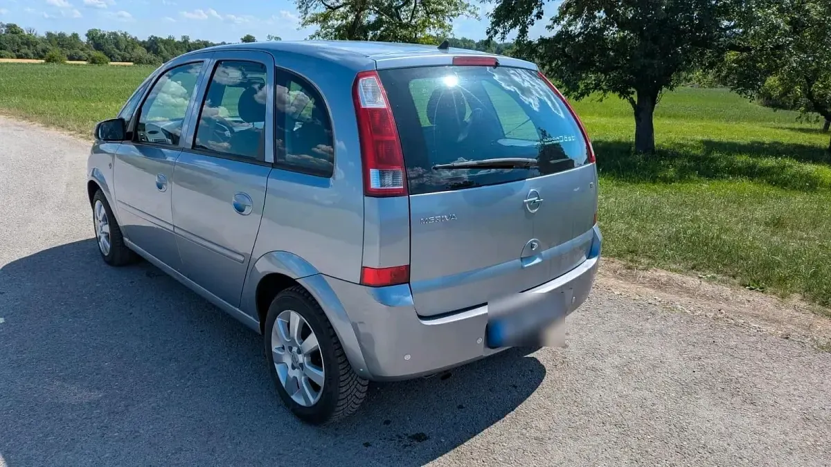Gebraucht Opel Meriva 101 PS (74 kW) 2005 Blau Van / Kleinbus