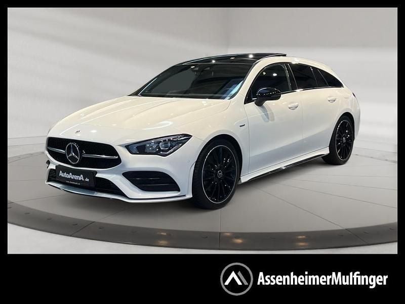 Gebraucht Mercedes CLA250 Shooting Brake AMG 224 PS (164 kW) 2020 Polarweiss Kombi