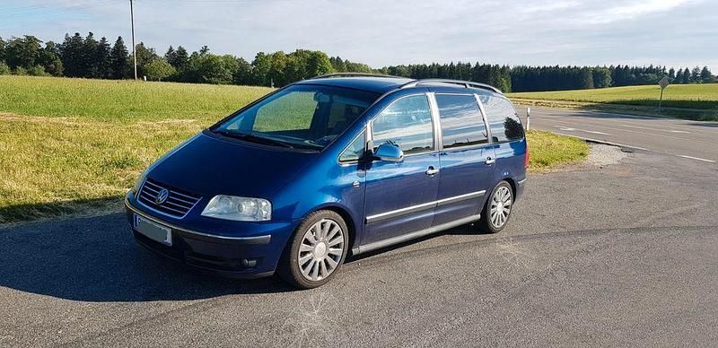 Gebraucht VW Sharan Highline 204 PS (150 kW) 2005 Blau Van / Kleinbus