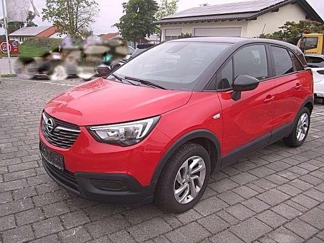 Gebraucht Opel Crossland X 99 PS (72 kW) 2018 Lava rot SUV