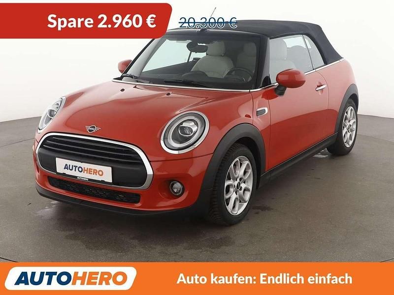 Gebraucht Mini One Cabriolet 102 PS (75 kW) 2020 Solaris orange Cabrio