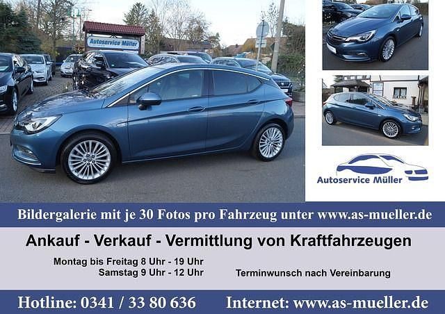 Gebraucht Opel Astra 105 PS (77 kW) 2015 Hellblau (metallic) Limousine