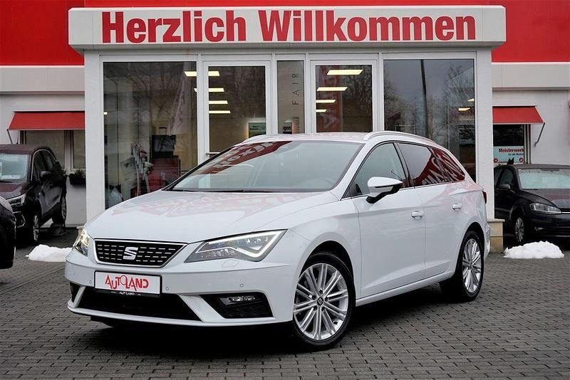 Gebraucht Seat Leon ST XCELLENCE 125 PS (91 kW) 2017 Weiß Kombi
