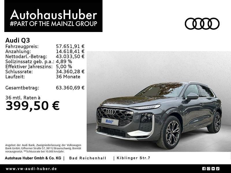 Daytonagrau perleffekt Neu 2026 Audi Q3 S-Line SUV | 57.652 € (Superpreis) - Bild 1/4