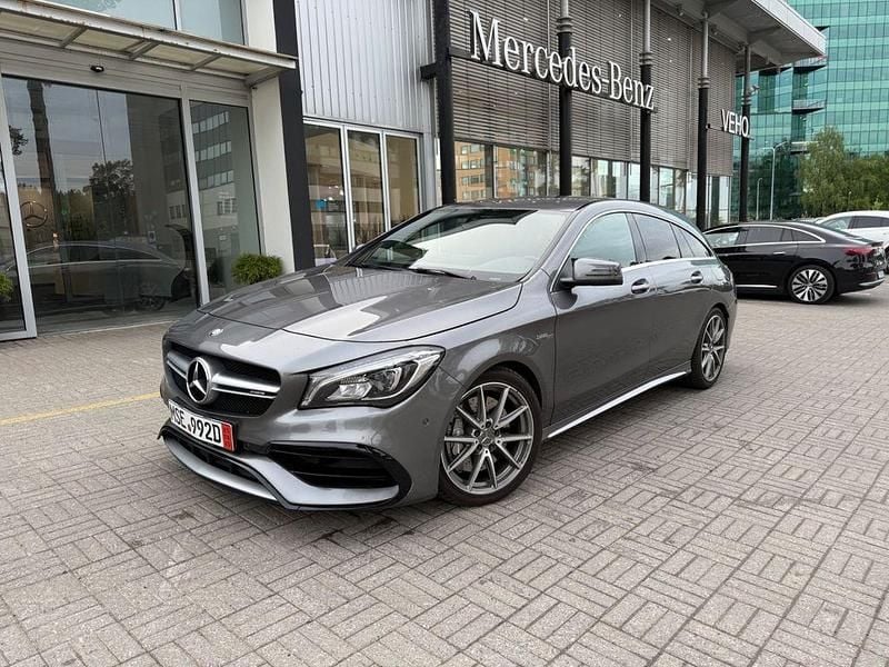Grau Gebraucht 2017 Mercedes CLA45 AMG Shooting Brake AMG Kombi | 22.999 € (Guter Preis) - Bild 1/4