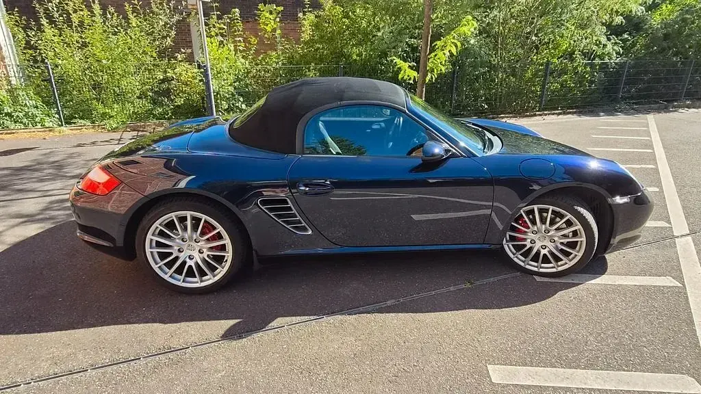 Gebraucht Porsche Boxster S 295 PS (216 kW) 2008 Blau Cabrio