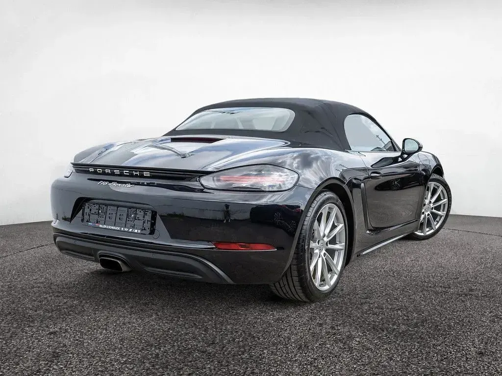 Gebraucht Porsche 718 Boxster Basis 299 PS (219 kW) 2016 Schwarz Cabrio