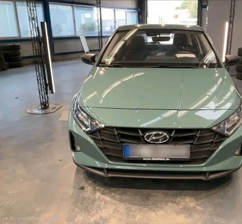 Gebraucht Hyundai i20 Pure 84 PS (61 kW) 2024 Grün Kleinwagen