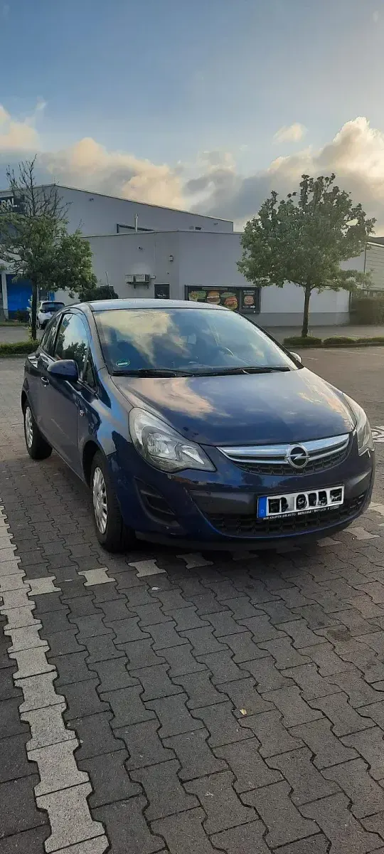 Gebraucht Opel Corsa 69 PS (50 kW) 2014 Blau Kleinwagen