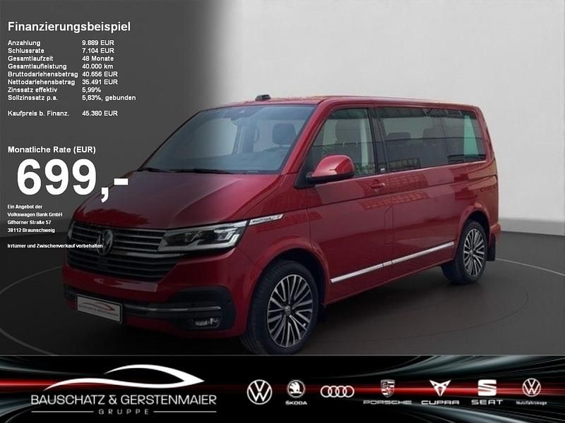 Gebraucht VW Multivan Generation Six 199 PS (146 kW) 2020 Kirschrot Van