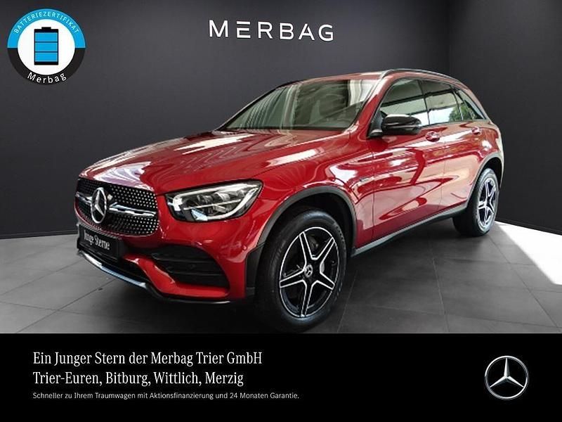 Designo hyazinthrot metallic Gebraucht 2021 Mercedes GLC300e AMG SUV | 36.760 € (Guter Preis) - Bild 1/4