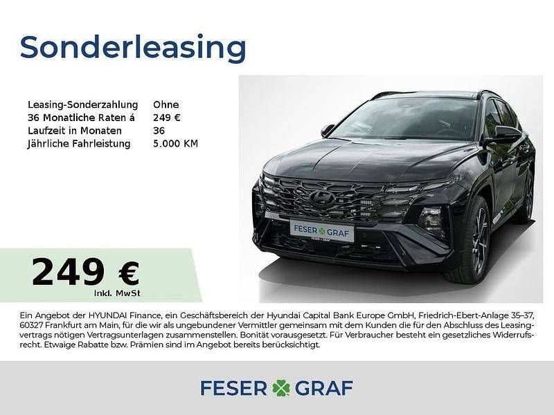 Abyss black Neu 2025 Hyundai Tucson N Line SUV | 37.980 € (Teuer) - Bild 1/4