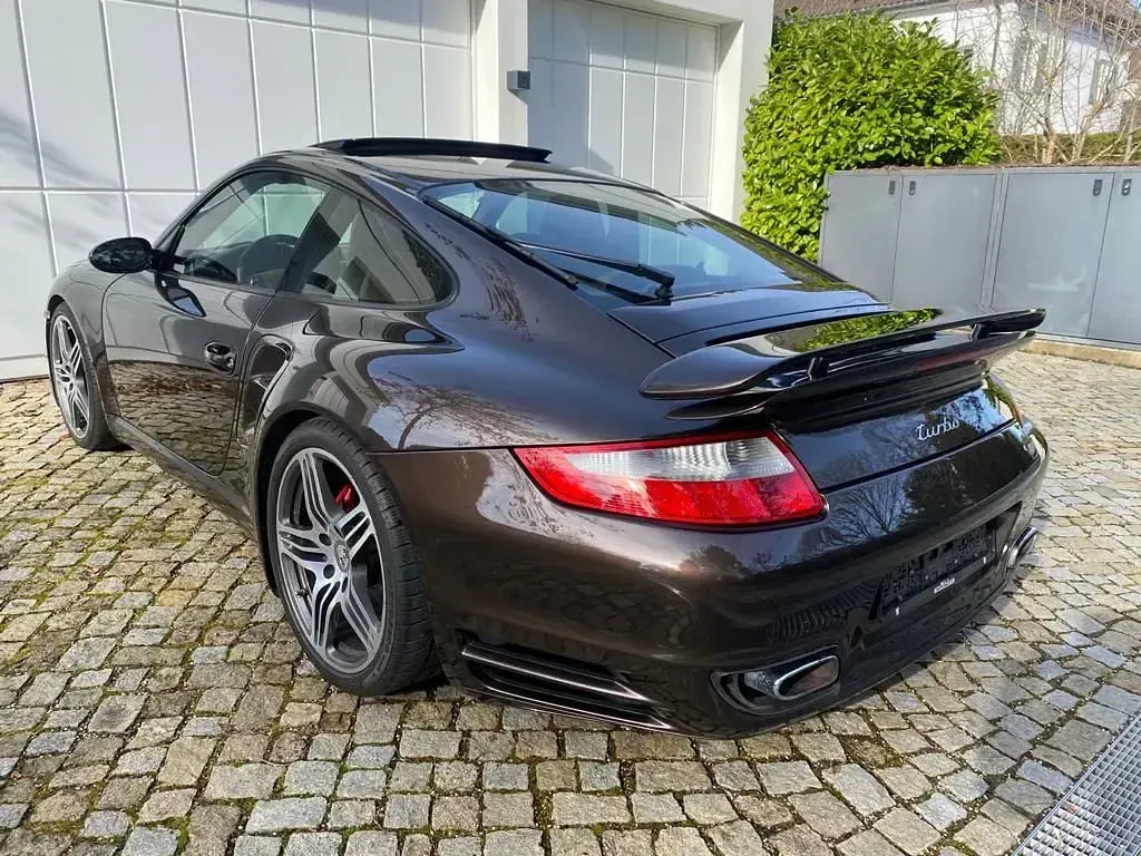 Gebraucht Porsche 997 Turbo 480 PS (353 kW) 2009 Braun Coupé