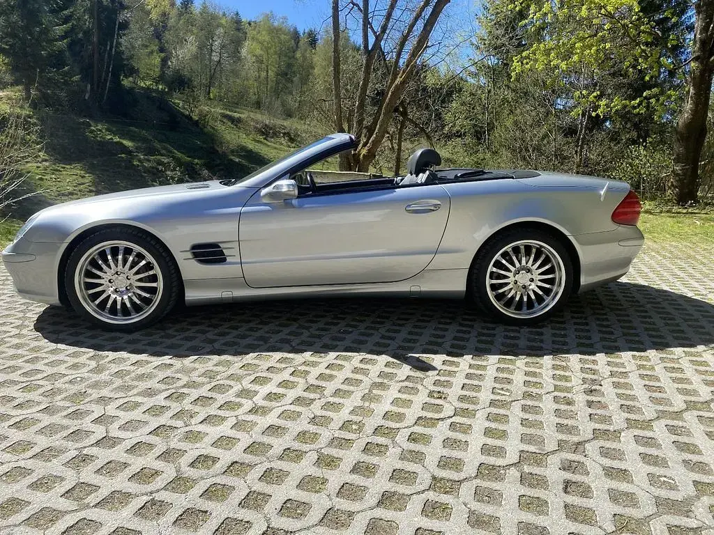 Gebraucht Mercedes SL350 245 PS (180 kW) 2004 Silber Cabrio
