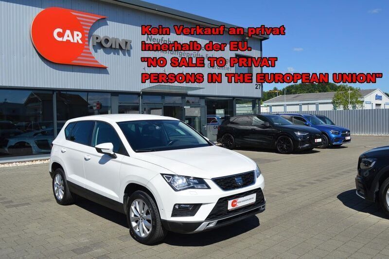 "bila" weiss Gebraucht 2020 Seat Ateca Style SUV | 16.990 € - Bild 1/4
