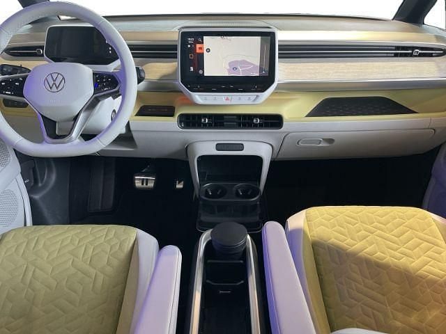 Gebraucht VW ID. Buzz Pro 150 kW (204 PS) 2022 Candyweiß/limonengelb metalli Van / Kleinbus