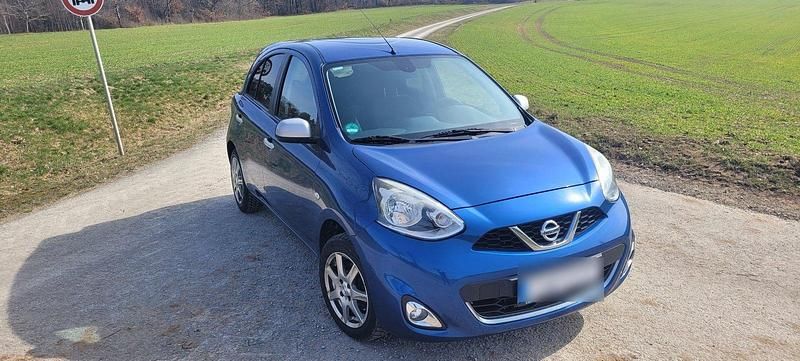 Gebraucht Nissan Micra 98 PS (72 kW) 2016 Blau Kleinwagen