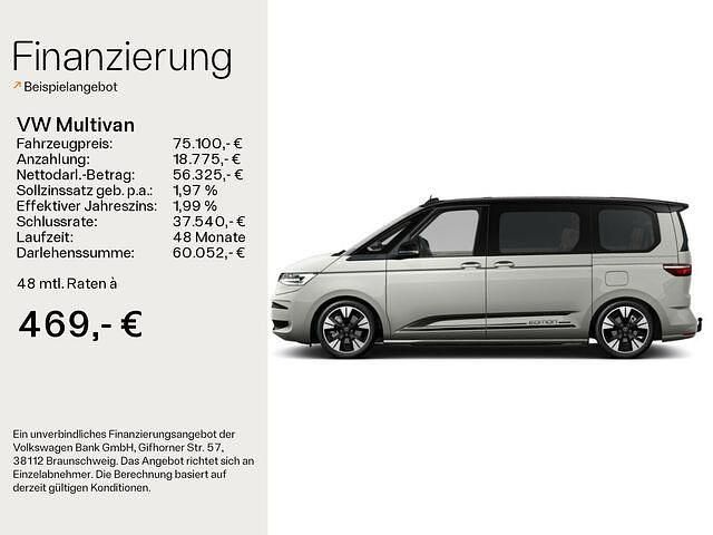 Usado VW Multivan Edition 150 HP (110 kW) 2022 Andere farbe Monovolume