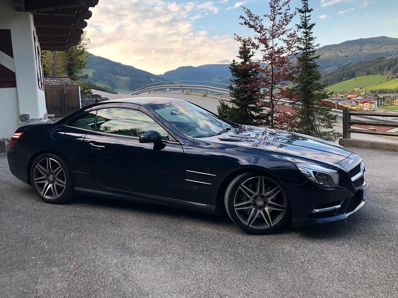 Blau Gebraucht 2015 Mercedes SL500 Style Cabrio | 49.500 € (Teuer) - Bild 1/4