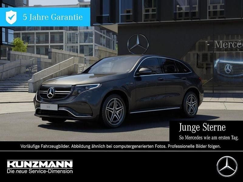 Selenitgrau metallic Gebraucht 2022 Mercedes EQC400 AMG line SUV | 41.540 € (Fairer Preis) - Bild 1/4