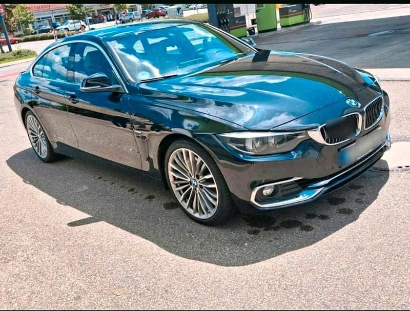 Schwarz Gebraucht 2017 BMW 430 Gran Coupé Luxury Line Coupé | 21.400 € (Fairer Preis) - Bild 1/4