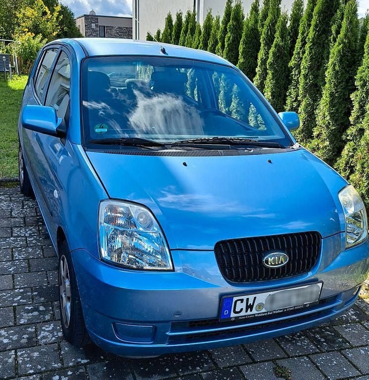 Blau Gebraucht 2007 Kia Picanto 2 Kleinwagen | 750 € (Guter Preis) - Bild 1/4