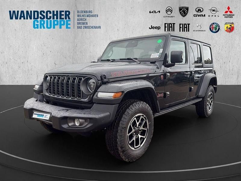 Neu Jeep Wrangler Rubicon 272 PS (200 kW) 2025 Schwarzschwarz SUV