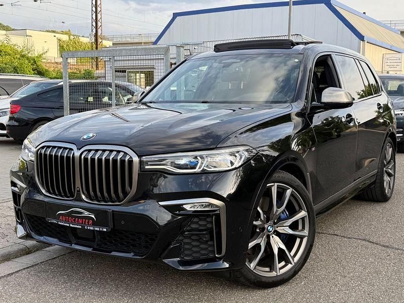 Schwarz Gebraucht 2020 BMW X7 Executive SUV | 79.900 € - Bild 1/4