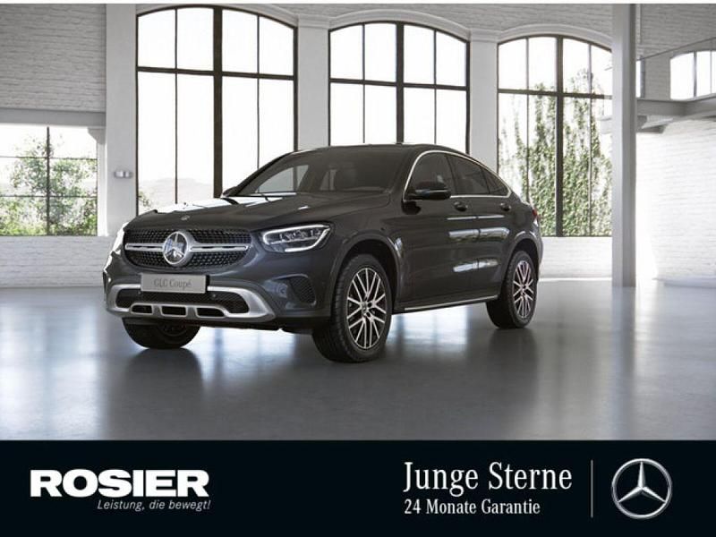 Grau / graphitgrau (metallic) Gebraucht 2021 Mercedes GLC300e Coupé | 41.990 € (Guter Preis) - Bild 1/4