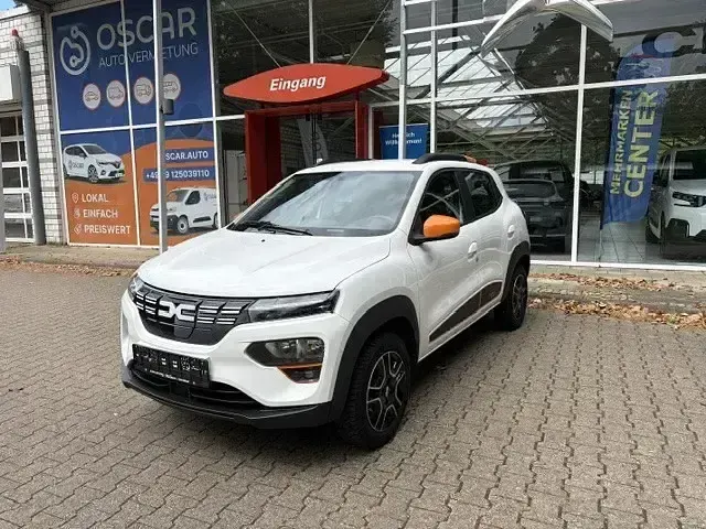 Gebraucht Dacia Spring Essentiel 33 kW (45 PS) 2023 Polarweiss (metallic) Kleinwagen