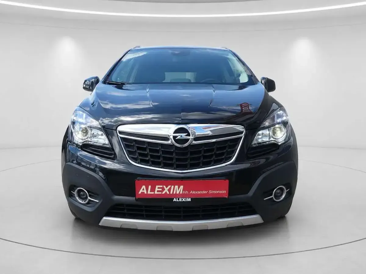 Gebraucht Opel Mokka X 140 PS (102 kW) 2014 Graphitschwarz/carbon flash/mi SUV